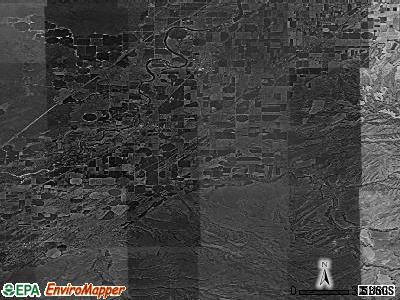 Zip code 83236 satellite photo by USGS