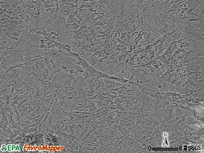 Zip code 83251 satellite photo by USGS