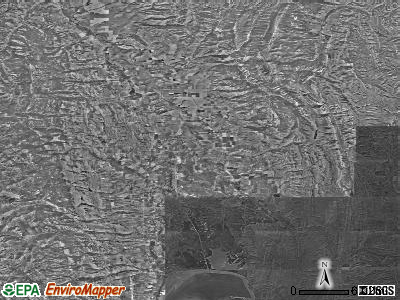 Zip code 83254 satellite photo by USGS