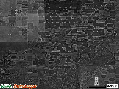 Zip code 83262 satellite photo by USGS