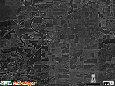 Zip code 83274 satellite photo by USGS