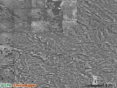 Zip code 83276 satellite photo by USGS