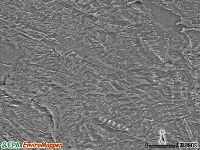 Zip code 83285 satellite photo by USGS