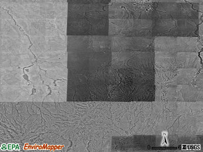 Zip code 83302 satellite photo by USGS