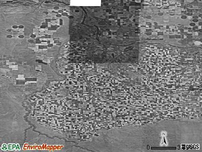 Zip code 83316 satellite photo by USGS