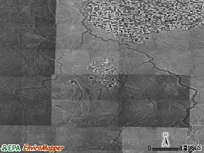 Zip code 83321 satellite photo by USGS