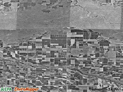 Zip code 83325 satellite photo by USGS