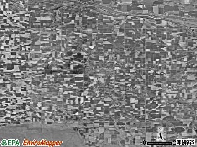Zip code 83328 satellite photo by USGS