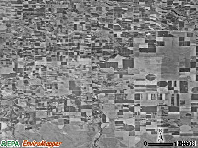 Zip code 83334 satellite photo by USGS