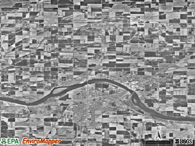 Zip code 83336 satellite photo by USGS