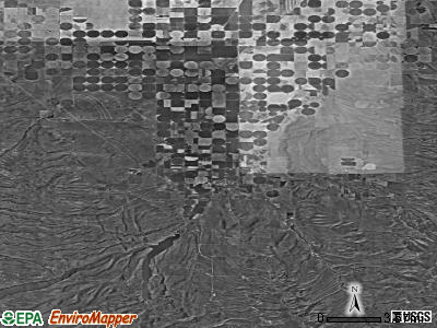 Zip code 83346 satellite photo by USGS