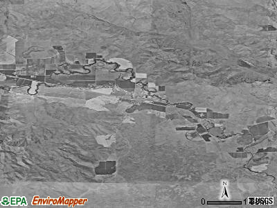 Zip code 83348 satellite photo by USGS