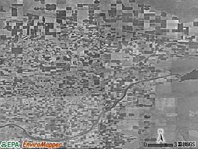 Zip code 83350 satellite photo by USGS