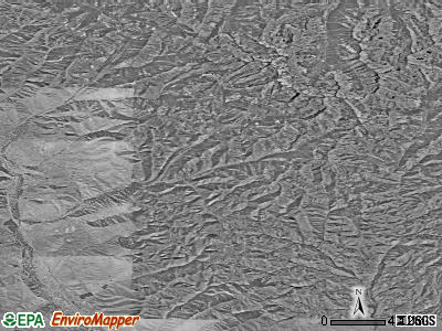 Zip code 83353 satellite photo by USGS