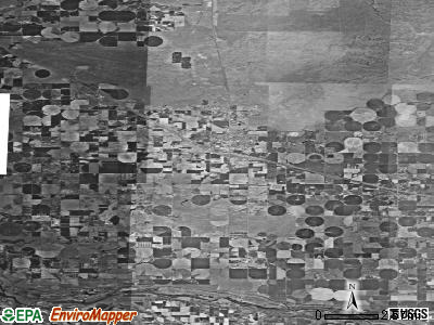Zip code 83355 satellite photo by USGS