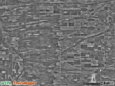 Zip code 83428 satellite photo by USGS