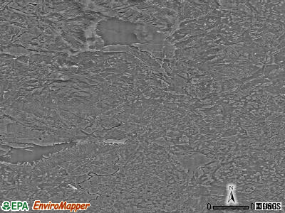 Zip code 83433 satellite photo by USGS