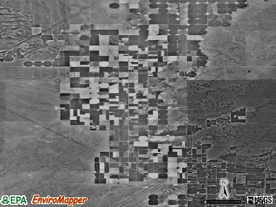 Zip code 83435 satellite photo by USGS