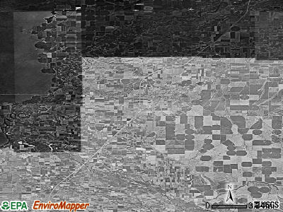Zip code 83440 satellite photo by USGS
