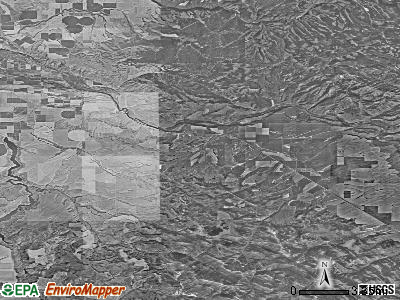 Zip code 83443 satellite photo by USGS