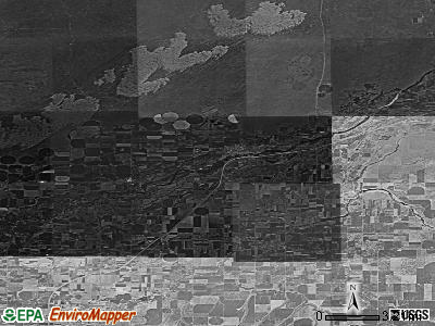 Zip code 83445 satellite photo by USGS