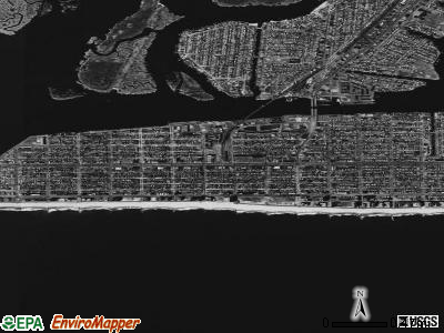 Zip code 11561 satellite photo by USGS