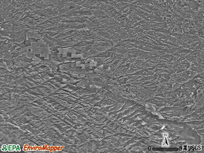 Zip code 83449 satellite photo by USGS
