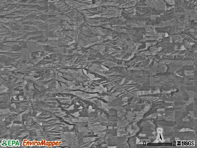 Zip code 83524 satellite photo by USGS