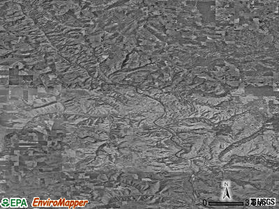 Zip code 83536 satellite photo by USGS