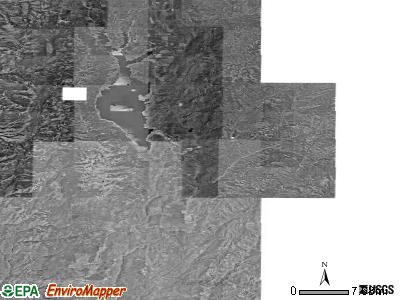 Zip code 83611 satellite photo by USGS