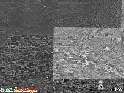 Zip code 83616 satellite photo by USGS