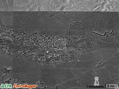 Zip code 83617 satellite photo by USGS