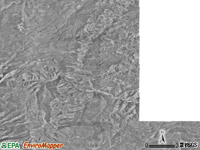 Zip code 83622 satellite photo by USGS