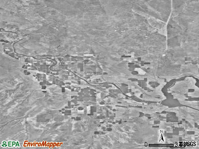 Zip code 83624 satellite photo by USGS