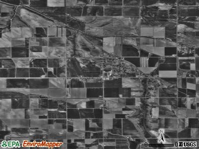 Zip code 83626 satellite photo by USGS