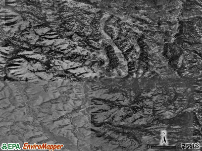 Zip code 83628 satellite photo by USGS