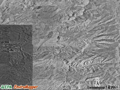 Zip code 83629 satellite photo by USGS