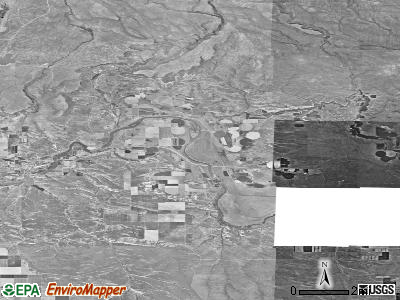 Zip code 83631 satellite photo by USGS