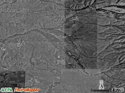 Zip code 83632 satellite photo by USGS