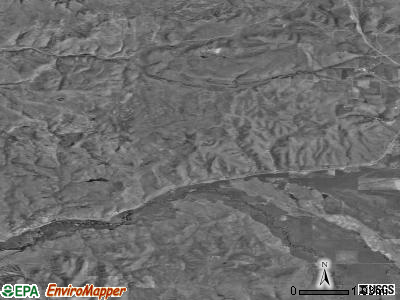 Zip code 83643 satellite photo by USGS