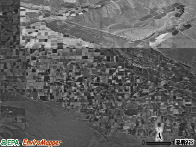 Zip code 83655 satellite photo by USGS