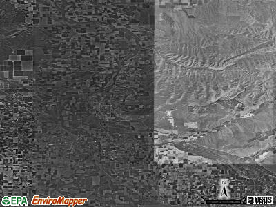 Zip code 83661 satellite photo by USGS