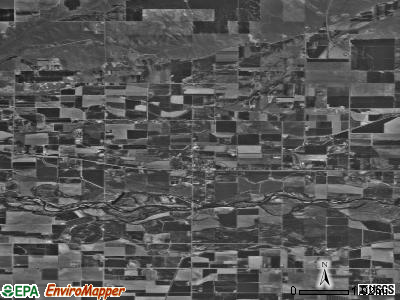 Zip code 83669 satellite photo by USGS