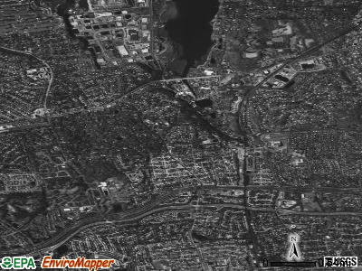 Zip code 11576 satellite photo by USGS