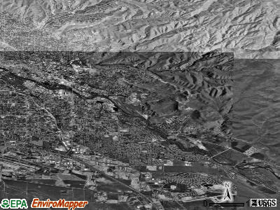 Zip code 83712 satellite photo by USGS