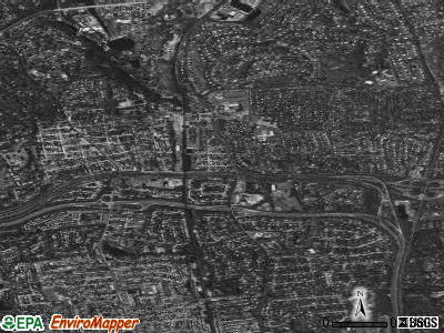 Zip code 11577 satellite photo by USGS