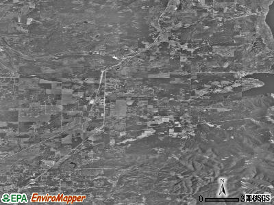 Zip code 83801 satellite photo by USGS
