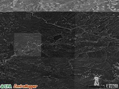 Zip code 83810 satellite photo by USGS