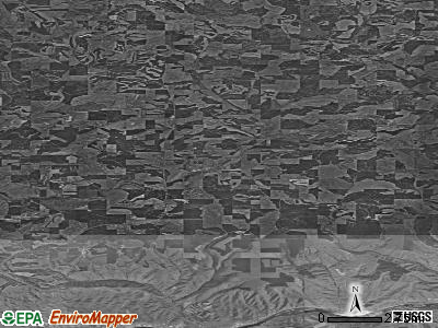 Zip code 83832 satellite photo by USGS