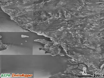 Zip code 83836 satellite photo by USGS